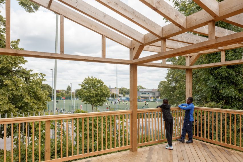 Wolves Lane Centre by Material Cultures and Studio Gil