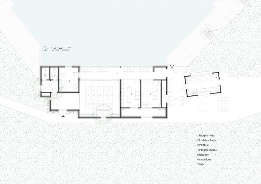 Plan of The Lake House by Wutopia Lab