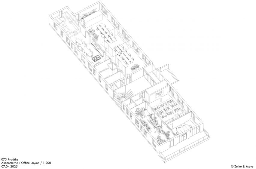 Zeller & Moye embed plants throughout German office