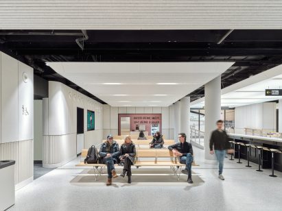 Eurostar terminal in Amsterdam