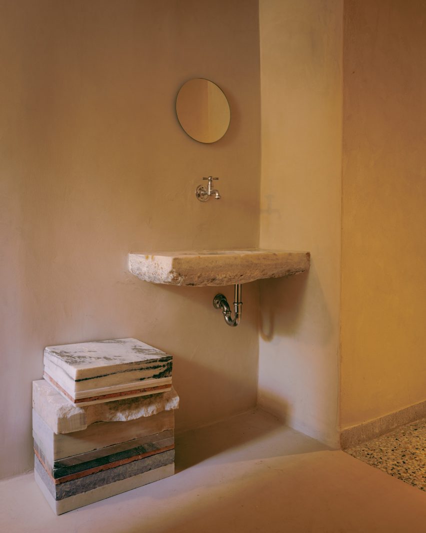 10AM Apotheke in Antiparos, Greece designed by Studio Andrew Trotter and Eva Papadaki