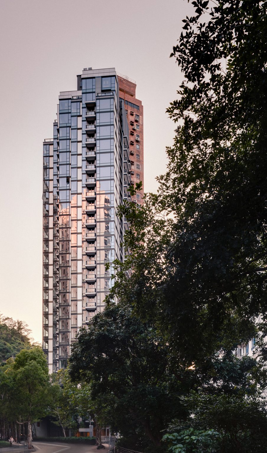 33 Kennedy Road apartment block in Hong Kong