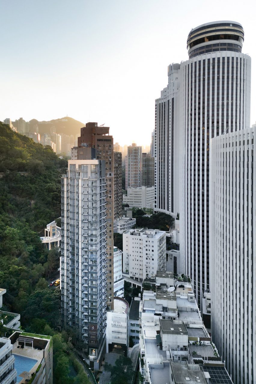 33 Kennedy Road apartment block in Hong Kong