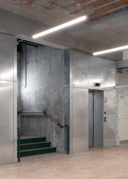 Interior of a warehouse conversion by Carmody Groarke