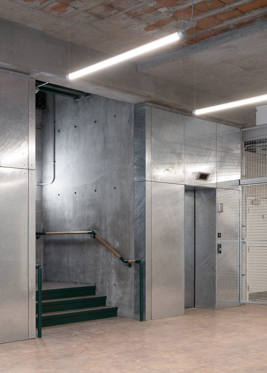 Interior of a warehouse conversion by Carmody Groarke