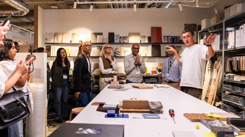 Photo of people in a studio