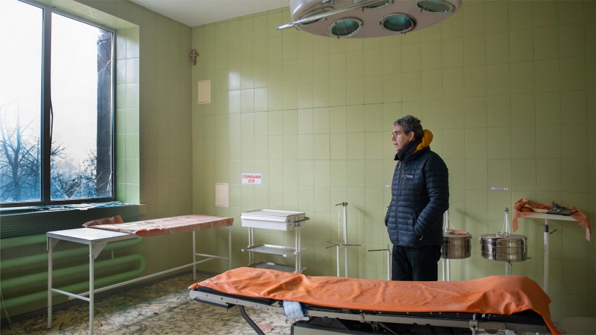 Photo of person in a medical room