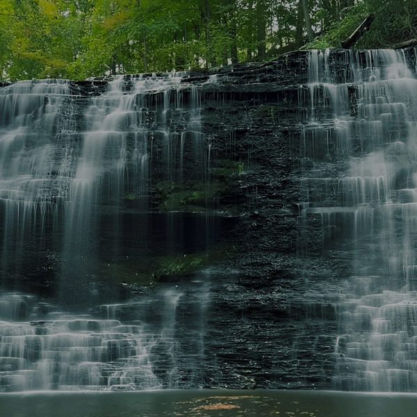 Photo of waterfall at Howard Waterfall Retreat