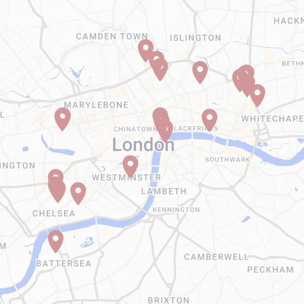 London Design Festival map 2025