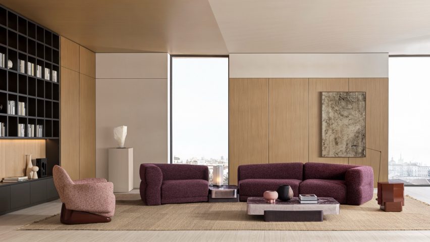 Photo of Molteni&C furniture in a living room