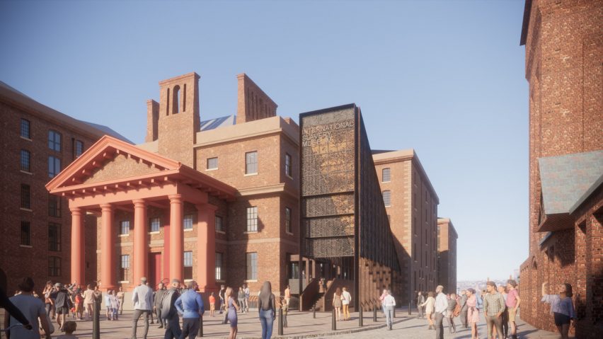 Render of the International Slavery Museum