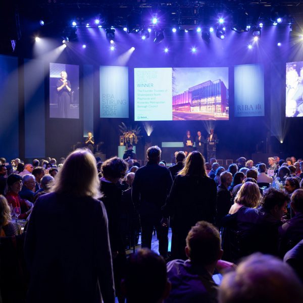 Photo of the Stirling Prize ceremony
