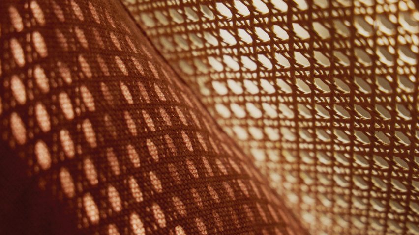 Photo of rattan textile