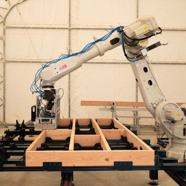 Cosmic/ABB robotics mobile factory