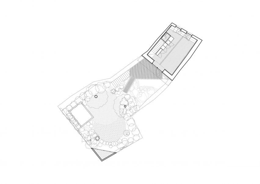 Plan of House in Valango by Atelier Local