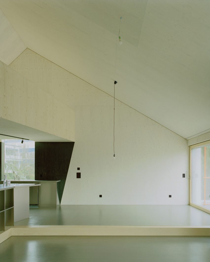 Living space in converted attic Liechtenstein