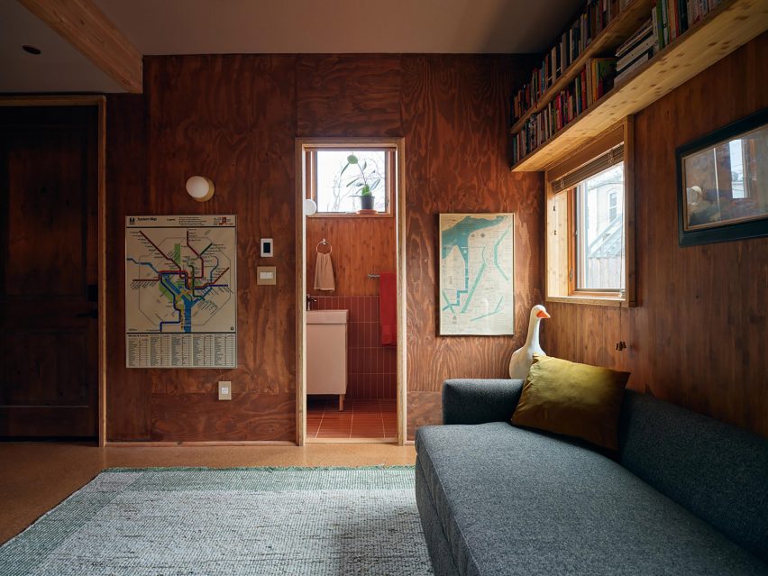 House made of cork and hemp