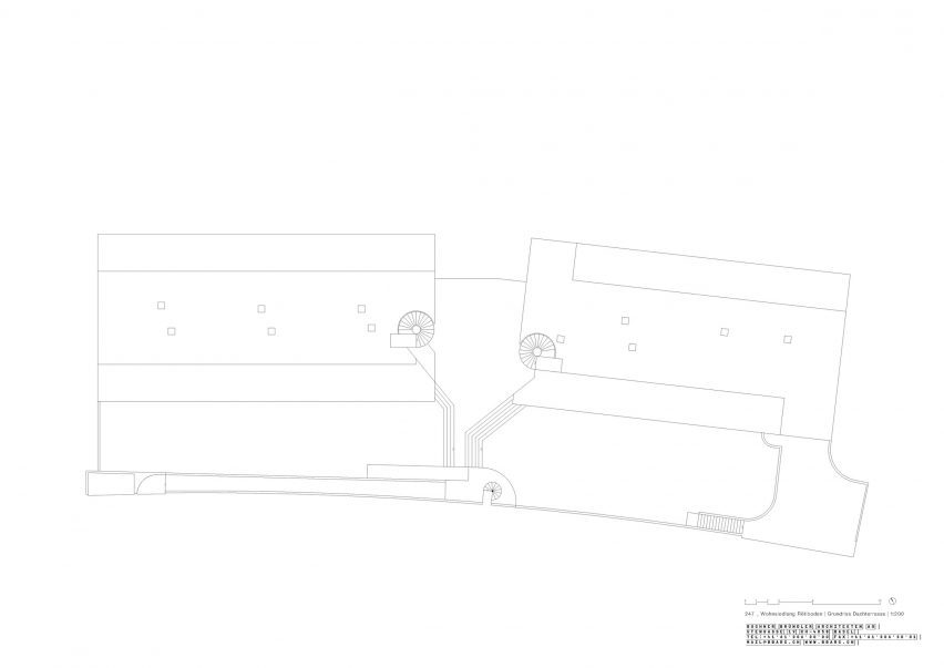 Plan of Rötiboden by Bruchner Bründler Architekten