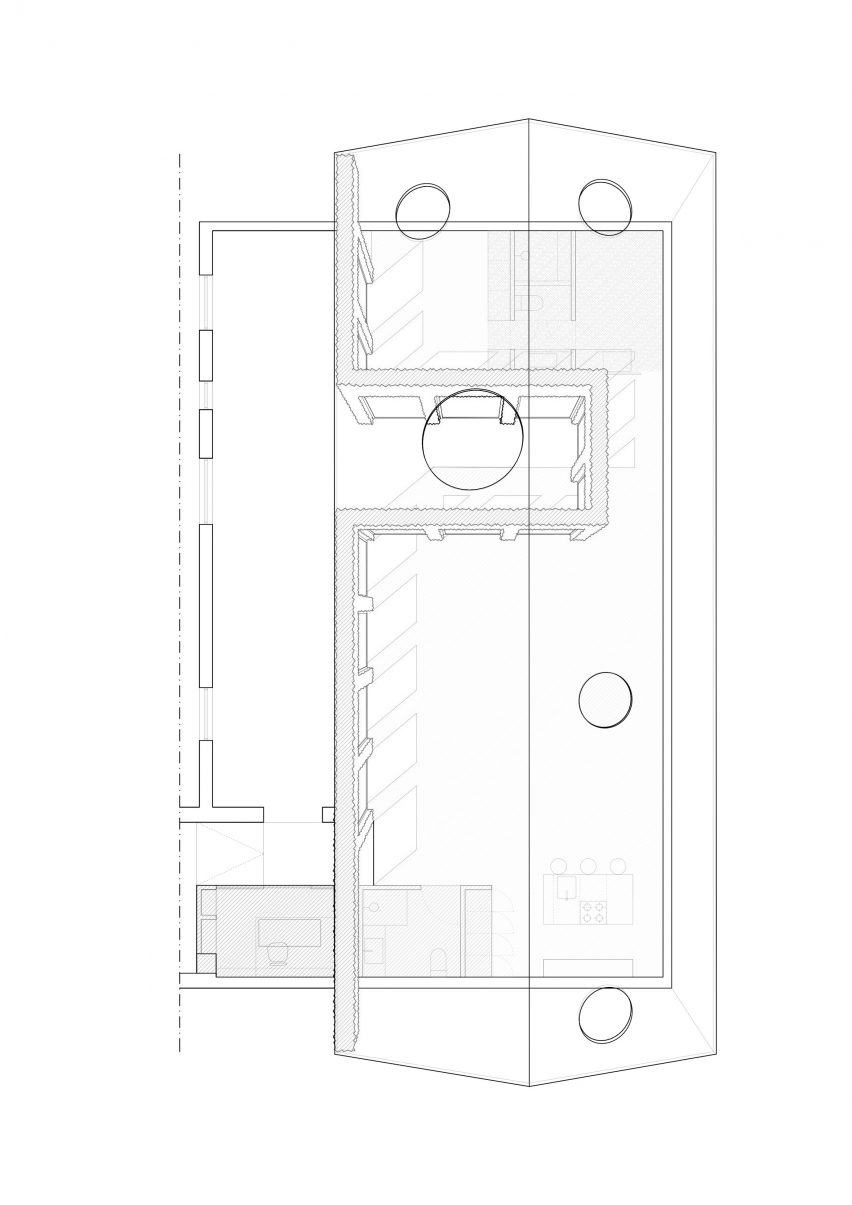 Plan of Patio by Burr Studio