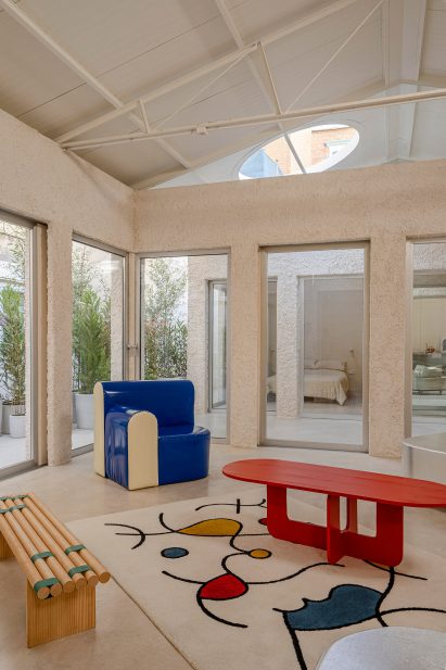 Interior view of the Patio events space in Madrid