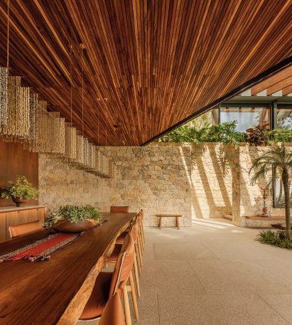 Interior of Casa Tejo in Portugal by Bernardes Arquiteturas