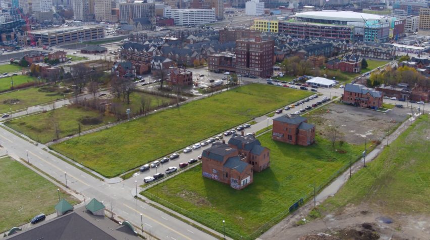 Vacant parcels in Detroit