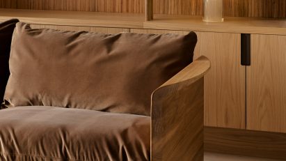 Cove armchair by Tom Fereday for Nau