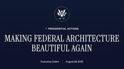 Making Federal Architecture Beautiful Again executive order