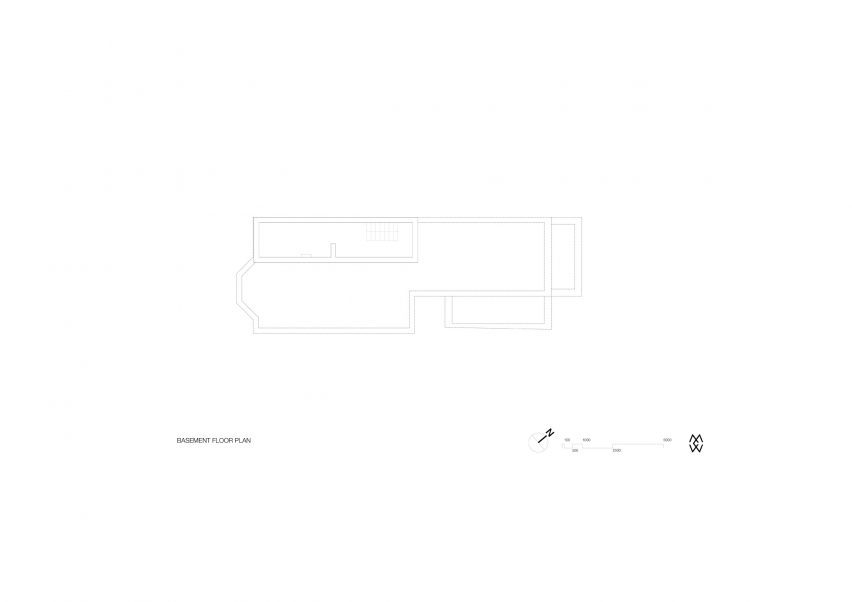 Basement plan of Sobremesa by Studio McW