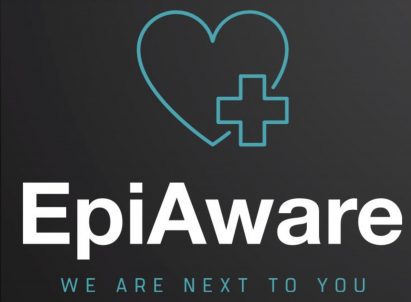 a logo for an app that cares for epilepsy patients