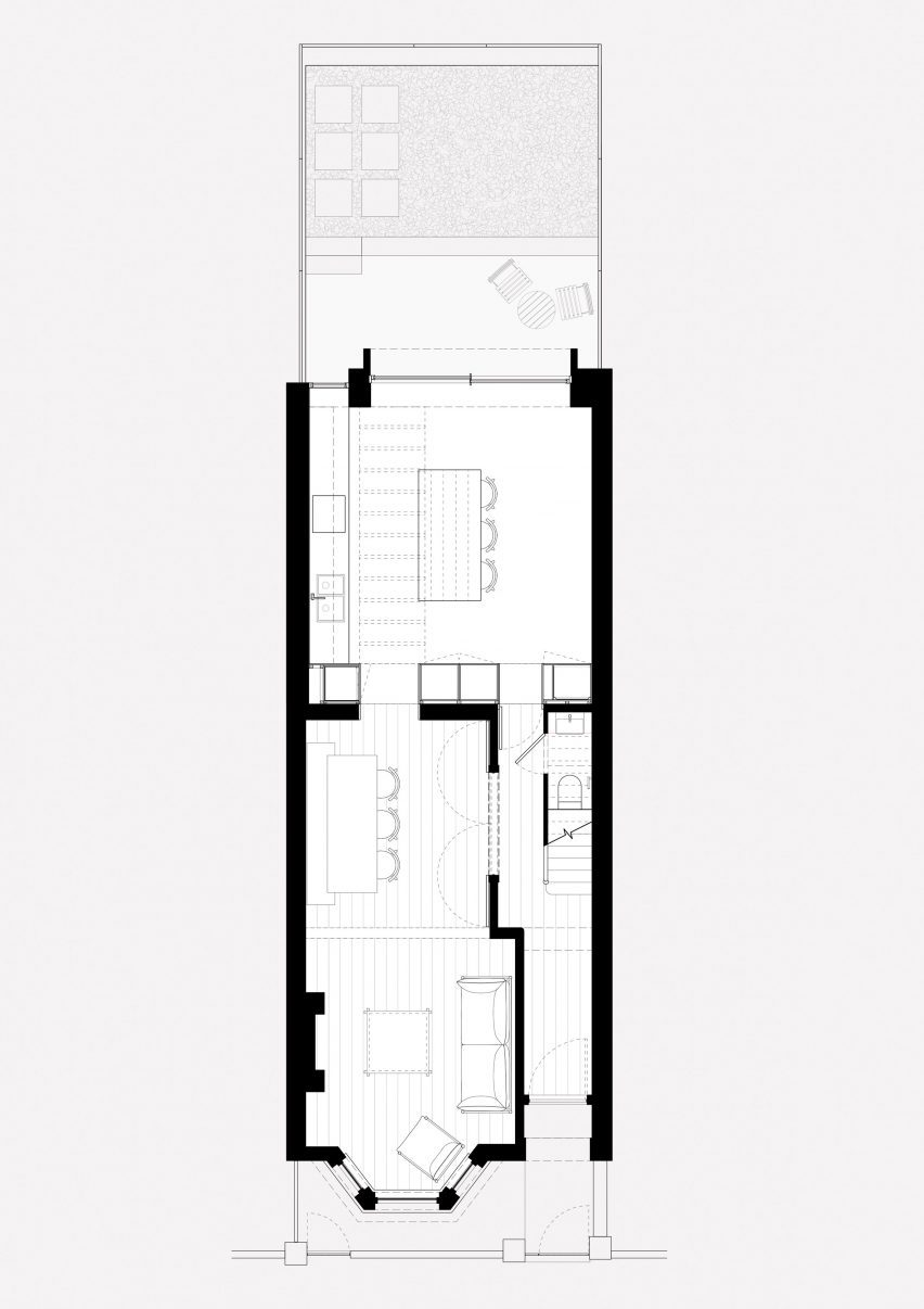 Plan of Basalt House by EBBA