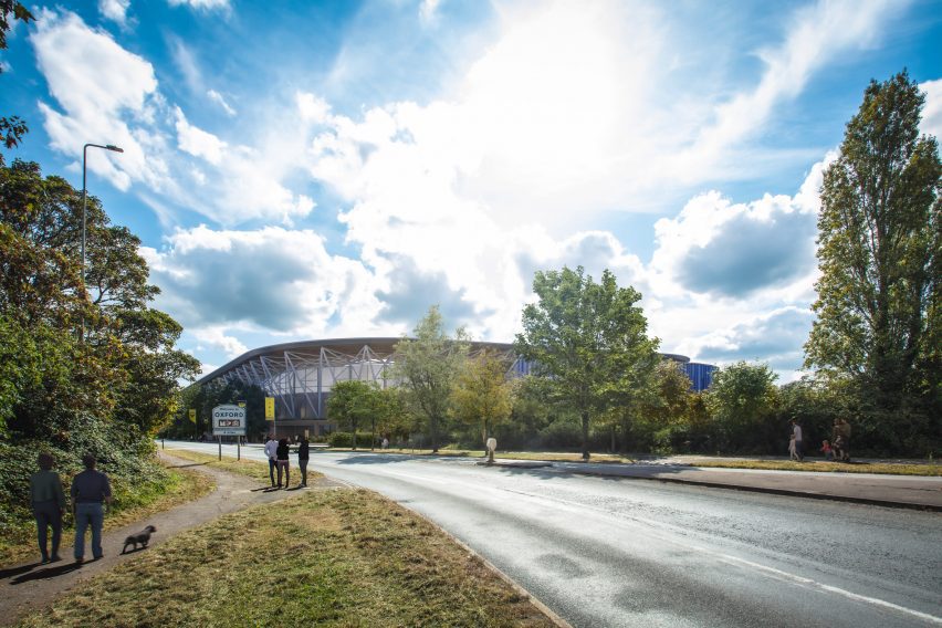 Oxford United Football Club stadium by Ridge and Partners and AFL Architects