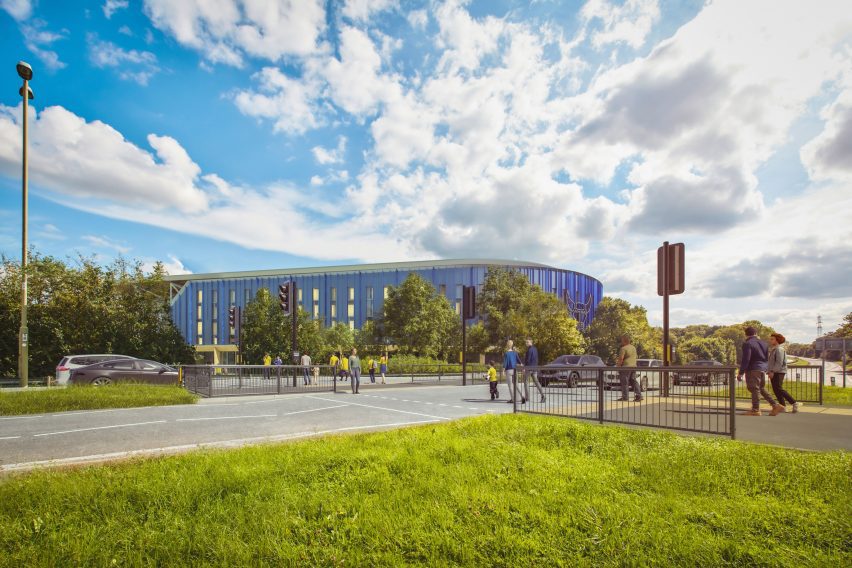 Stadium in Oxford by Ridge and Partners and AFL Architects