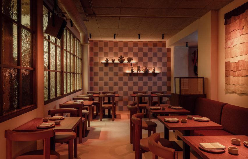 Downstairs dining room
