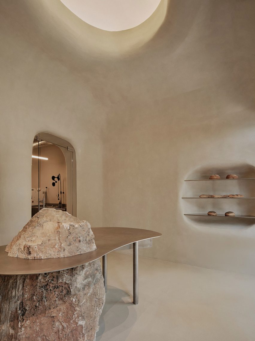 FU.BA bakery in Madrid, designed by Isern Serra