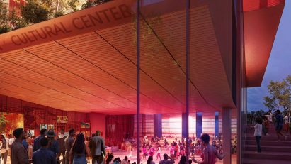 Addis Ababa cultural centre by CRA