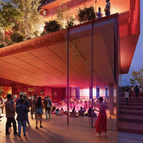 Addis Ababa cultural centre by CRA
