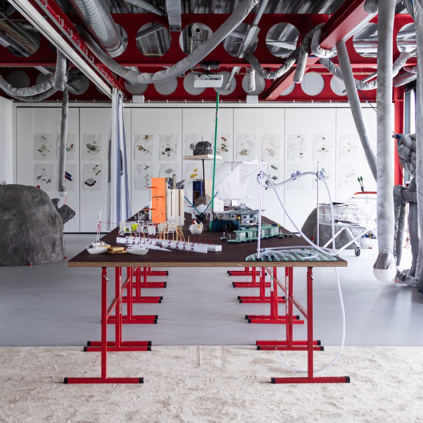 a photograph of an installation