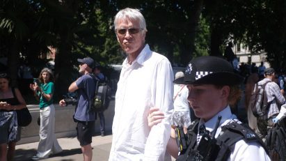 Architect Steve Fox arrested at Palestine Action protest