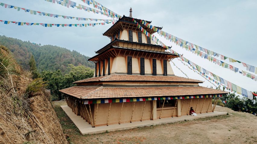 Bamboo Mahamudra Meditation Centre in Nepal by Abari