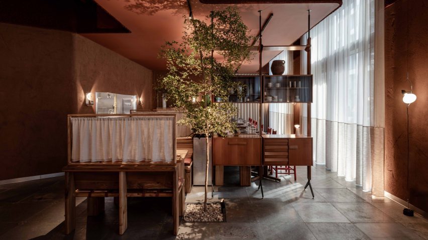 Ara restaurant in London by Nina + Co