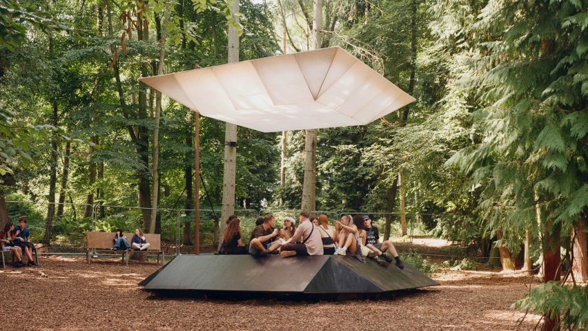 Pulse installation at Houghton Festival by EBBA's Benni Allan