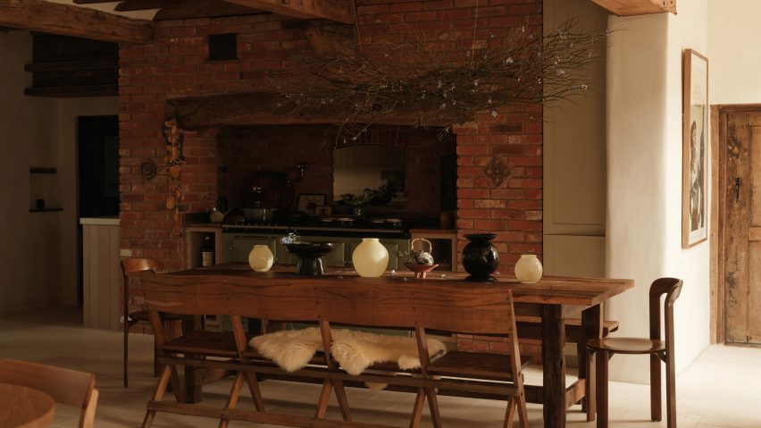 Interior of Farmhouse in the countryside
