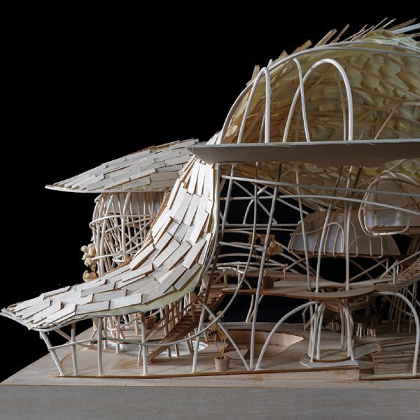 a photograph of an architectural model