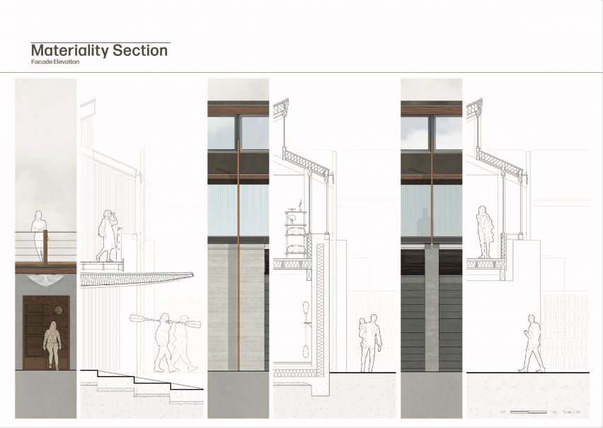 an image showing diagrams as part of a building design