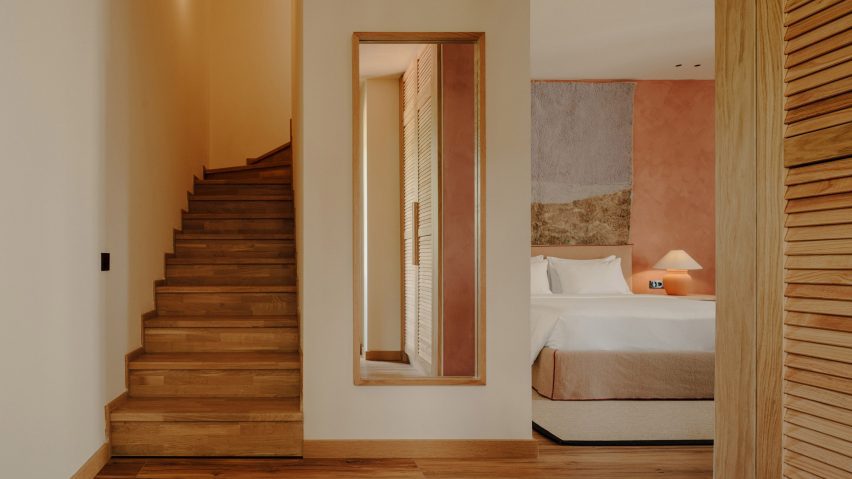 Guest room of Lopota Lake Resort & Spa in Georgia by 10:10 Interiors
