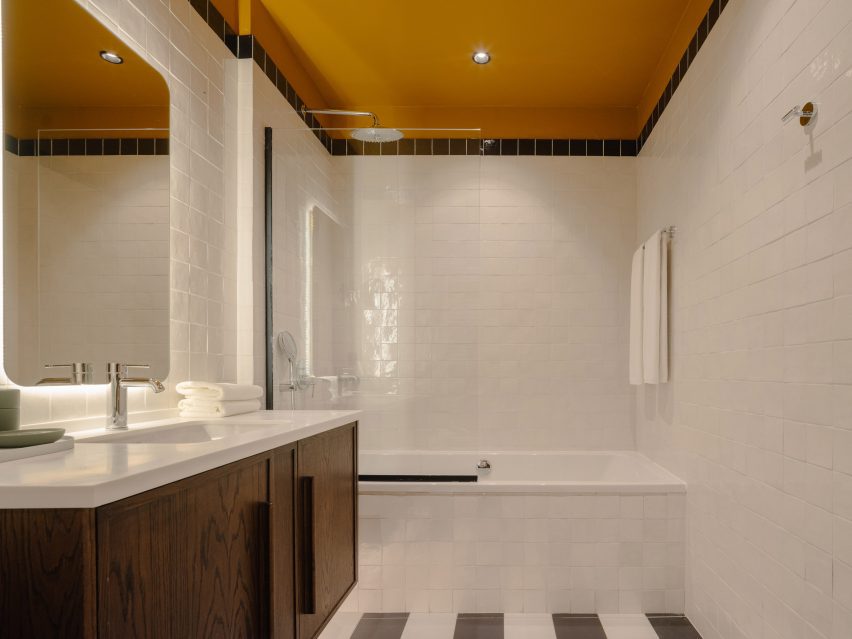 Bathroom of Lopota Lake Resort & Spa in Georgia by 10:10 Interiors