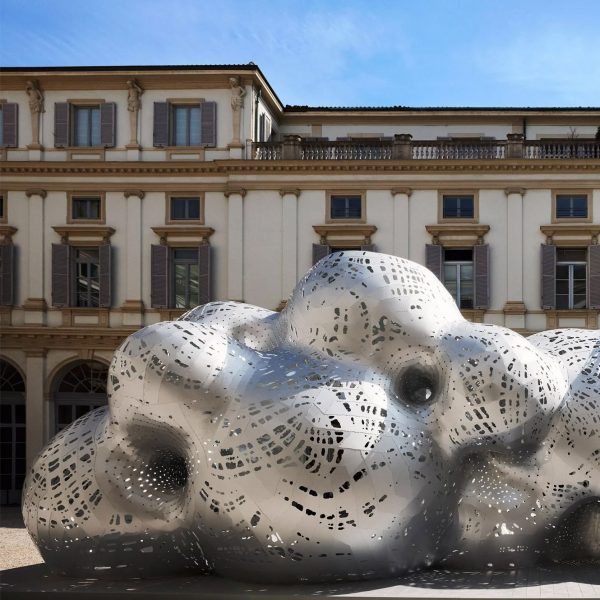 Coral-shaped pavilion