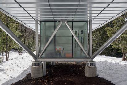 Base of metal house