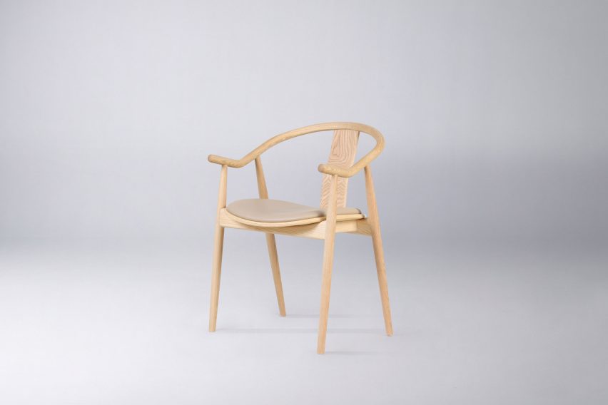 Miko armchair by Tsuguji Sasaki for Bendi Bangkok